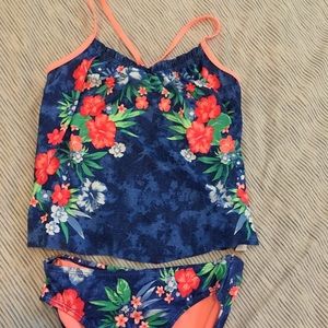 Girls tankini swim suit